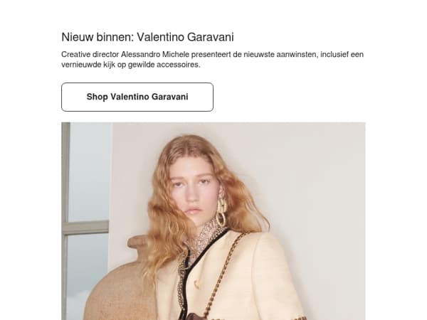 Nieuw van Valentino Garavani