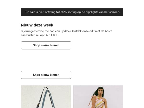 Deze stijlen zijn net binnen