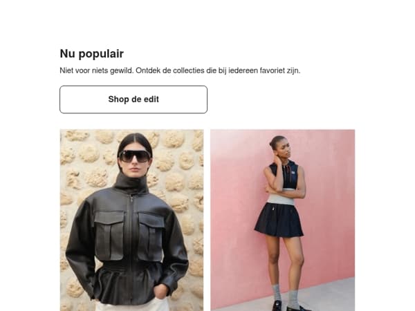 Benieuwd naar wat nu trending is?