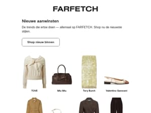 Ontdek de nieuwste aanwinsten