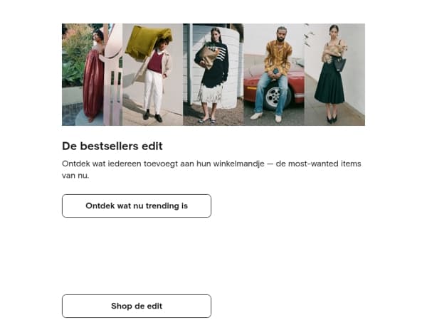 De bestsellers edit