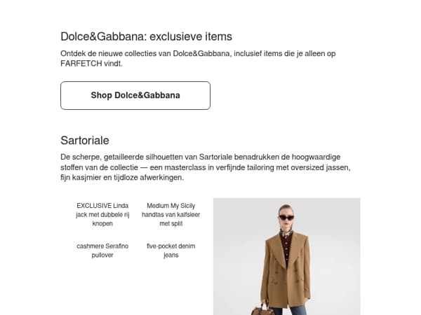 Nieuw van Dolce&Gabbana