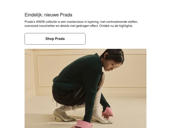 Prada's nieuwe collectie is binnen