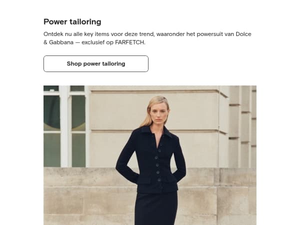 Hoe je power tailoring onder de knie krijgt