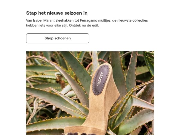 Nieuw seizoen, nieuwe schoenen