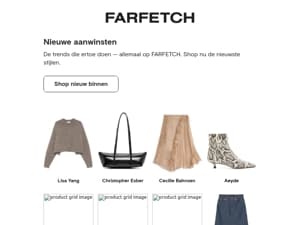 Ontdek de nieuwste aanwinsten