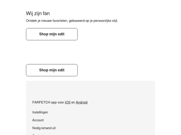 Je hebt een goede smaak