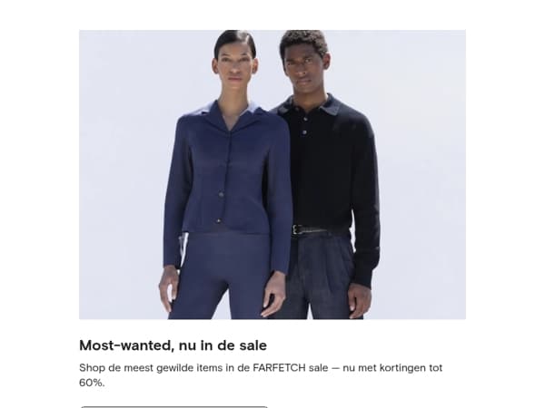 Most-wanted: tot 60% korting