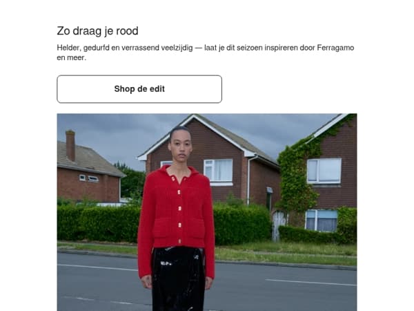 De kleur van het seizoen: rood