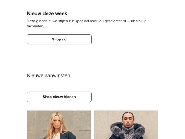 Nieuw en in jouw stijl