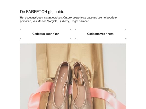 Jouw FARFETCH gift guide