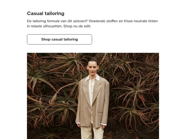 Het nieuwe tailoring