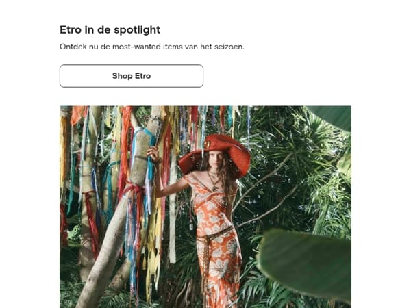 In de spotlight: Etro