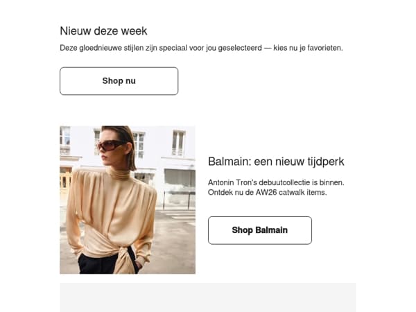 Nieuw en in jouw stijl