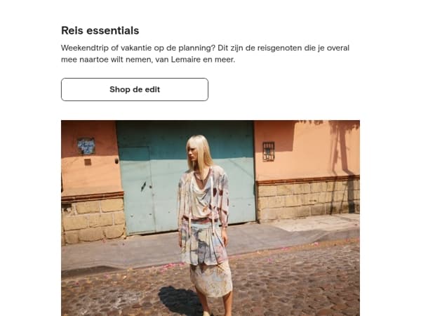 Essentials voor op reis