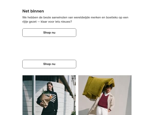 Nieuw voor op je verlanglijstje