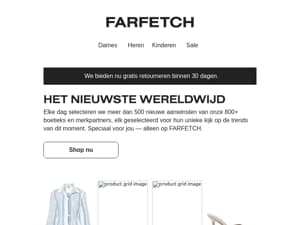 Tijd voor iets nieuws!