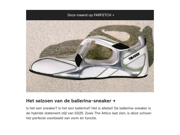 Deze maand op FARFETCH...