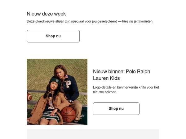 Nieuw en in jouw stijl