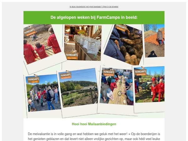 Dit speelt er op de boerderij… Mailaanbiedingen en jij kunt erbij zijn 🐄🌿