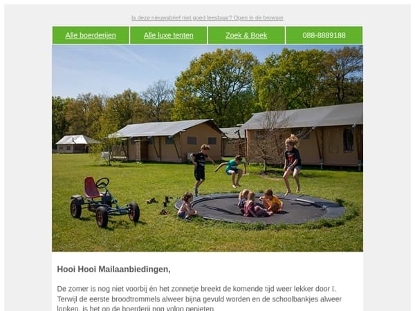 🌞 Mailaanbiedingen, nog één keertje lekker de zomer in?