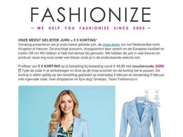 GELIEFDE JURKEN + € 5 KORTING🤩