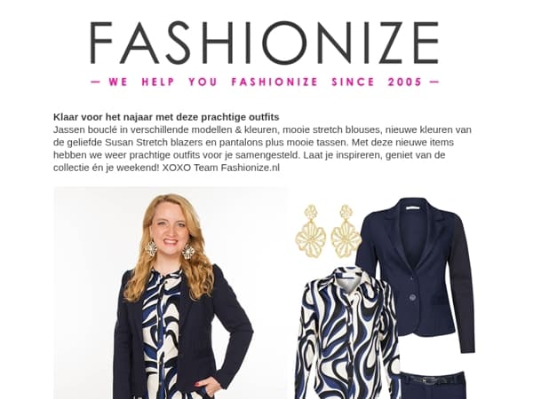 NIEUWE COLLECTIE: Jassen, Blouses, Blazers & Pantalons🤩