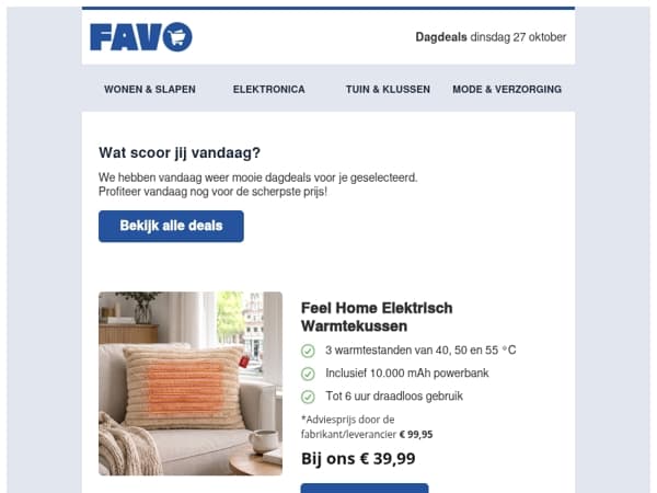 Verwarm je dagen met ons Elektrisch Warmtekussen! 🔥
