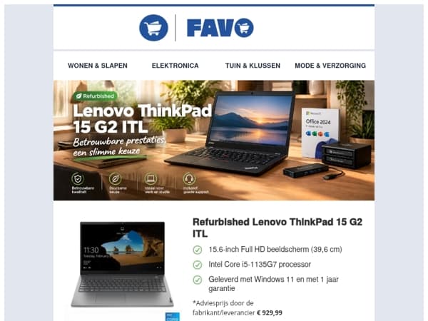 💻 Refurbished Lenovo ThinkPad: een slimme keuze