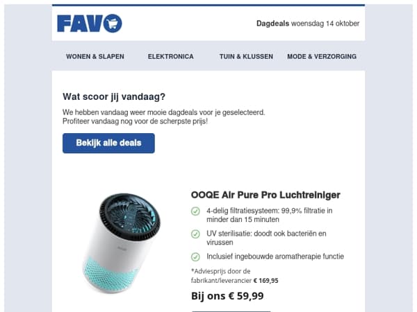 Frisse lucht met de OOQE Air Pure Pro! 🌬️