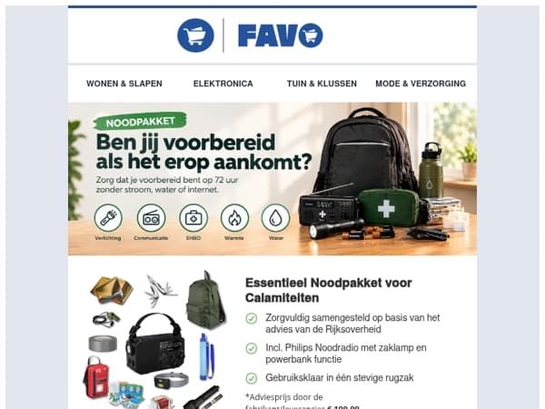 Ben jij voorbereid op een noodsituatie? 🚨