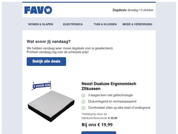 Ervaar comfort met Nexxt Dualuxe Zitkussen! 🪑