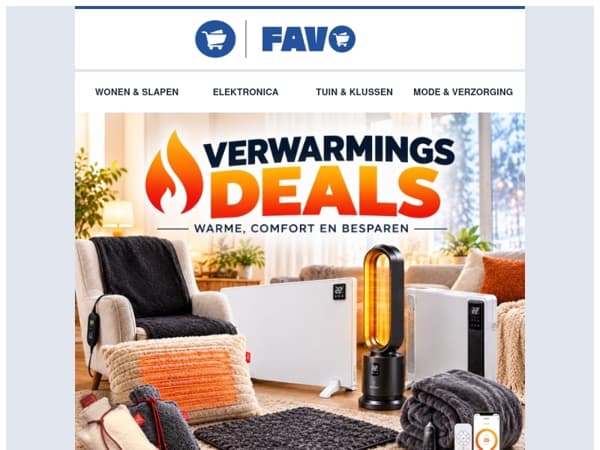 🔥Verwarmingsdeals: maak het lekker warm in huis!