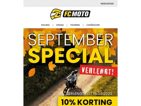 🍂 September Special VERLENGD