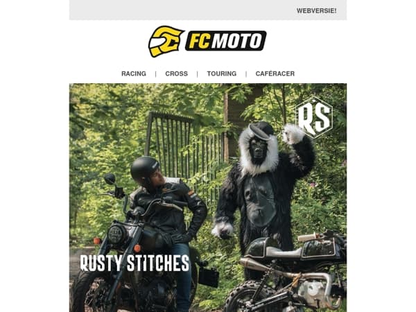 🕶️ Rijd in stijl met Rusty Stitches 🪡