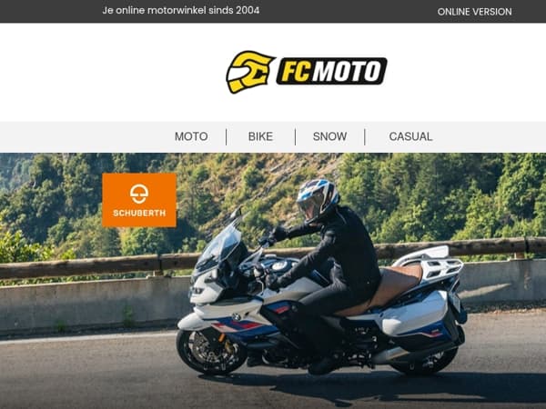 🪖 Schuberth voor je volgende rit