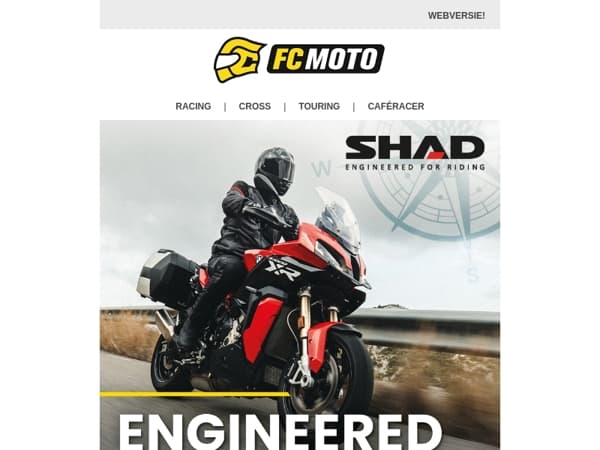 🧭 SHAD - Engineered for riding 
