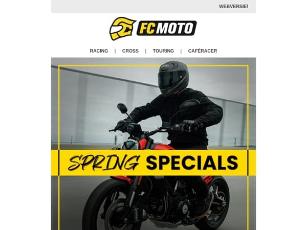 🌺 Spring Specials: HJC