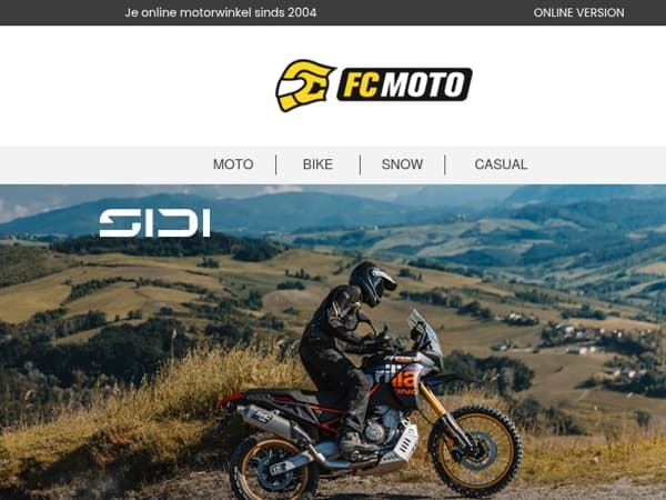 ⛰️ SIDI for Cold & Wet Adventures