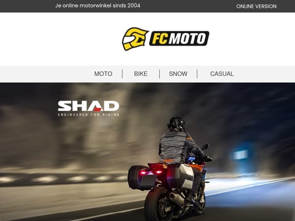 🧳 SHAD: PACK MORE. RIDE MORE.