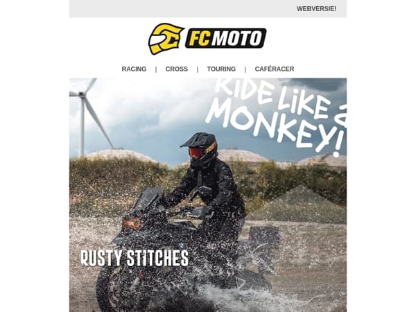 🐒 Rusty Stitches – Ride like a Monkey