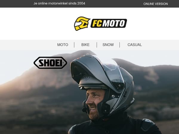🏍️ Welke SHOEI-helm past bij jou?