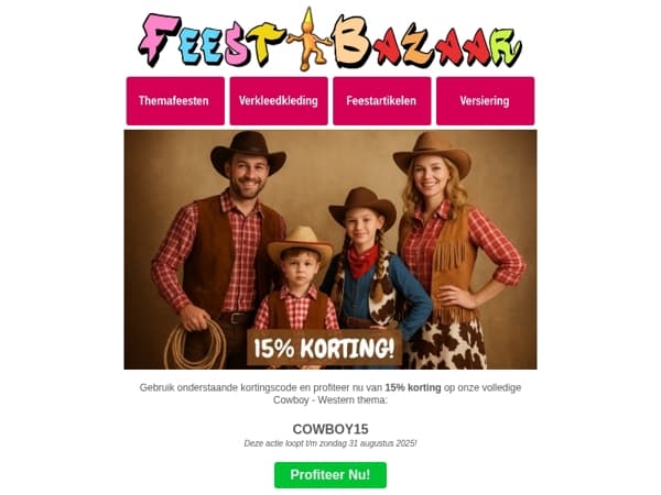 Themaknaller: Cowboy Party!🤠➰