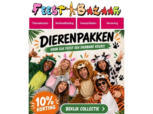 Van schattig konijntje tot stoere T-Rex 🐰🦖