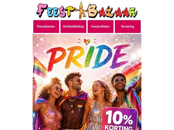 🌈 Jouw Pride look begint hier!