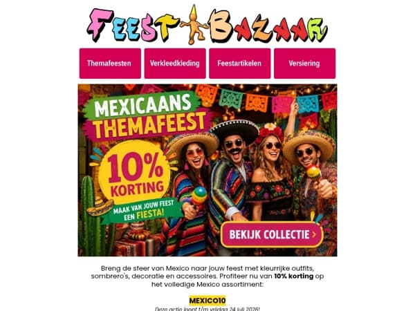 Themaknaller: Mexicaanse Party!🌵🌯