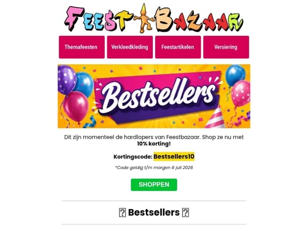 ⭐ Onze bestsellers van dit moment!