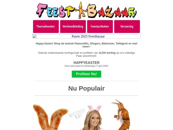 Vier Pasen In Stijl met Feestbazaar!🐇