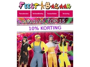 Dé Top-15 Carnaval Must Haves van 2025!🎉
