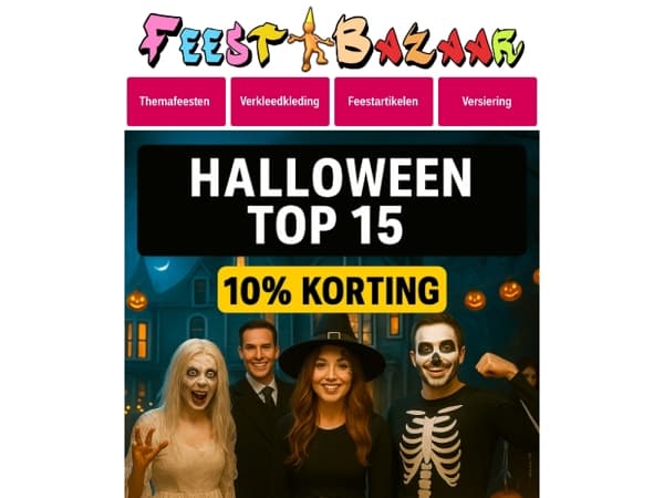 Dé Top-15 Halloween artikelen!👻